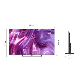 QLED televize - Haier H75S80GUX - 8