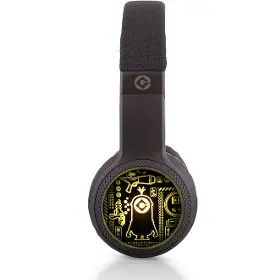 Bezdrátová sluchátka - Lazerbuilt Minions Light-Up Bluetooth Headphones - 4