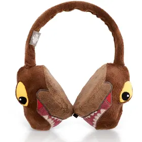 Bezdrátová sluchátka - Lazerbuilt Jurassic World Plush Bluetooth Headphones - 2