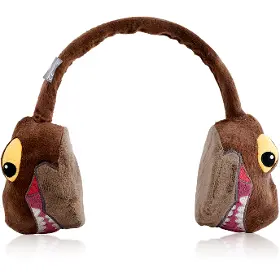 Bezdrátová sluchátka - Lazerbuilt Jurassic World Plush Bluetooth Headphones - 3