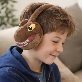 Bezdrátová sluchátka - Lazerbuilt Jurassic World Plush Bluetooth Headphones - 7