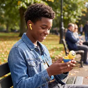True Wireless sluchátka - Lazerbuilt Minions TWS Earphones - 10