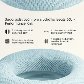 Náhrad. náušníky pro sluchátka - Beats 360 Cushion Kit Sky - 2