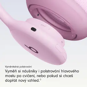 Slúchadlá bezdrôtové - Beats 360 Headphones Knit Cushions Pink - 3