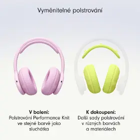 Slúchadlá bezdrôtové - Beats 360 Headphones Knit Cushions Pink - 4