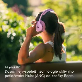 Slúchadlá bezdrôtové - Beats 360 Headphones Knit Cushions Pink - 5