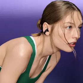 Slúchadlá True Wireless - Bose Sport Open Earbuds Black - 11
