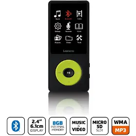 MP3/MP4 přehrávač - Lenco Xemio-860GN - 2