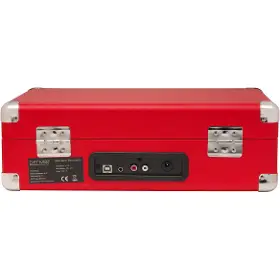 Gramofon - Denver VPL-120 RED kufříkový - 3