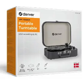 Gramofon - Denver VPL-130DGR kufříkový - 12