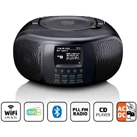 Radiomagnetofon s CD - Lenco SCD-6000BK - 2