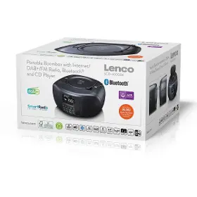 Radiomagnetofon s CD - Lenco SCD-6000BK - 5