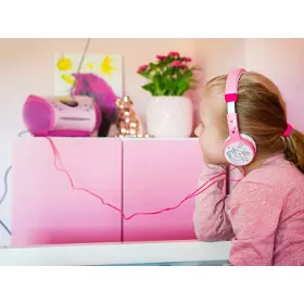 Radiomagnetofon s CD - Lenco SCD-24 Pink - 12