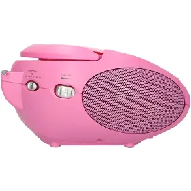 Radiomagnetofon s CD - Lenco SCD-24 Pink - 6