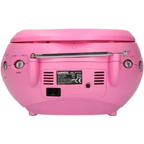 Radiomagnetofon s CD - Lenco SCD-24 Pink - 7