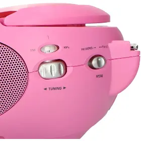 Radiomagnetofon s CD - Lenco SCD-24 Pink - 8