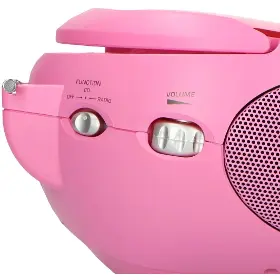 Radiomagnetofon s CD - Lenco SCD-24 Pink - 9
