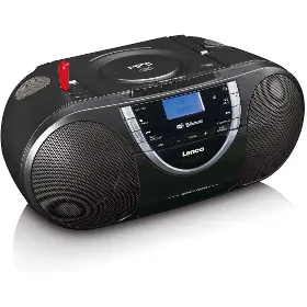 Radiomagnetofon s CD - Lenco SCD-6900BK - 4