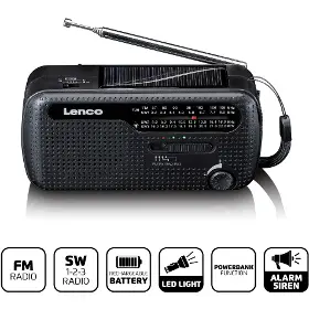 Rádio - Lenco MCR-113BK - 2