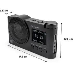 Digitální rádio - Thomson RT400DABBTBK - 3