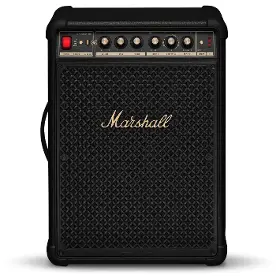 Bezdrátový reproduktor - Marshall Bromley 450 Black and Brass - 1