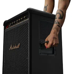 Bezdrátový reproduktor - Marshall Bromley 750 Black and Brass - 14