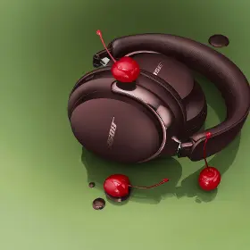 Slúchadlá bezdrôtové - Bose QuietComfort Ultra Headphones (2nd Gen), Cherry Chocolate - 9