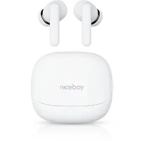 Slúchadlá True Wireless - Niceboy  Pins 5 PRO White - 1