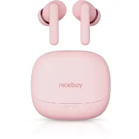 Slúchadlá True Wireless - Niceboy  Pins 5 PRO Pink - 1