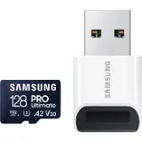 Samsung Micro SDXC 128GB PRO Ult + USB