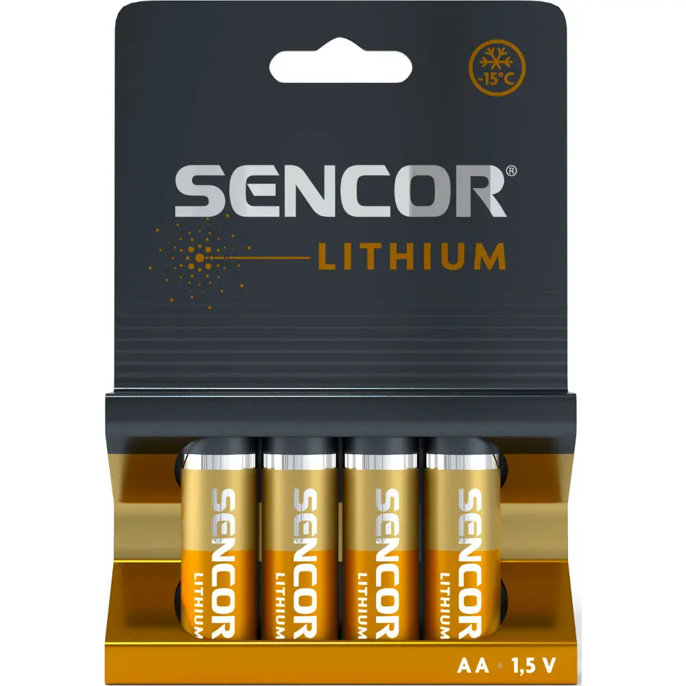 Sencor SBA FR6 4BL AA Li Baterie – fotografie 1