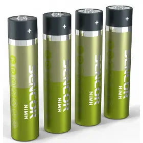 Batéria - Sencor SBA HR03 4BP AAA NiMH 1000mAh - 5