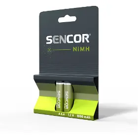 Baterie - Sencor SBA HR03 2BP AAA NiMH 1000mAh - 6