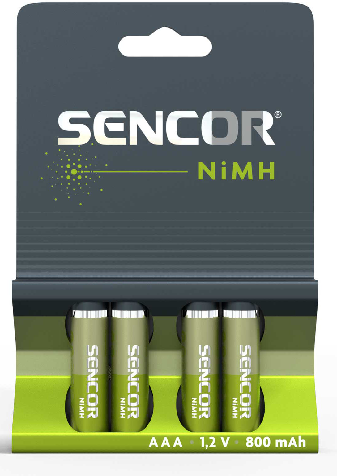 Sencor SBA HR03 4BP AAA NiMH 800mAh | Planeo