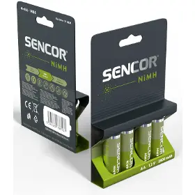 Baterie - Sencor SBA HR6 4BP AA NiMH 2600mAh - 7