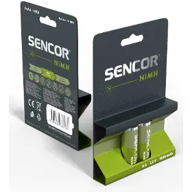 Batéria - Sencor SBA HR6 2BP AA NiMH 1800mAh - 7