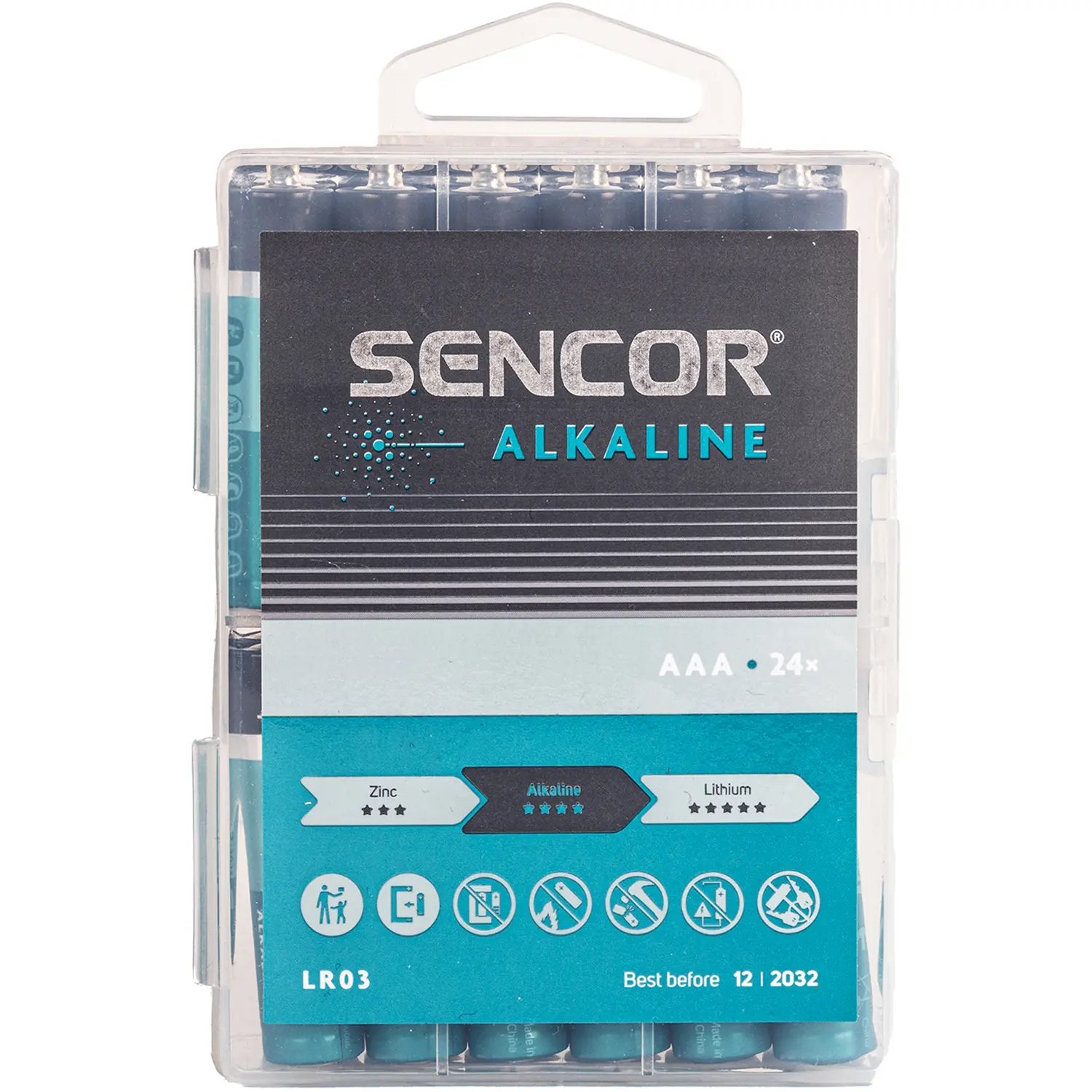 Sencor SBA LR03 24 BOX AAA Alk Baterie