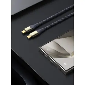 USB-C kabel - Voltme Powerlink Utron 5A/240W 1.2m blue/grey - 2