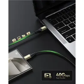 USB-C kabel - Voltme Powerlink Utron 5A/240W 2m černý2.0m (black) - 3