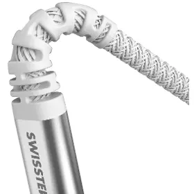 USB-C kabel - Swissten USB C / USB C 1,5 m White 71541014 - 2