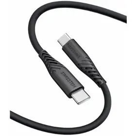 USB-C kabel - Swissten USB C / USB C 0,4 m Black71506516 - 1