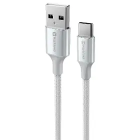 USB-C kabel - Swissten USB A / USB C 1,5 m White71521310 - 1