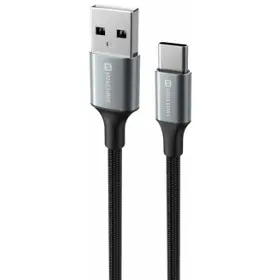 USB-C kabel - Swissten USB A / USB C 1,5 m Black (71521309) - 1