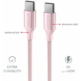 USB-C kabel - Swissten USB C / USB C 1,5 m Pink71528205 - 2