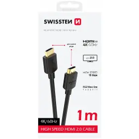 HDMI kabel - Swissten 75501111 HDMI 2.0 1 m - 8