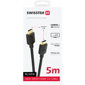 HDMI kabel - Swissten 75501114 HDMI 2.0 5 m - 7