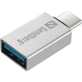 Redukce - Sandberg USB-C konvertor USB-A dongle - 1