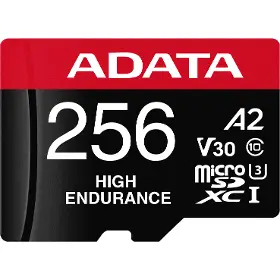 Paměťová karta - Adata High Endurance 256GB - 1