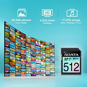 Paměťová karta - Adata Express 512GB - 9
