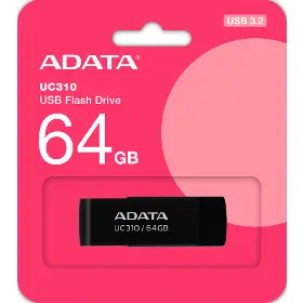 Flashdisk - Adata UC310 64GB Black - 3
